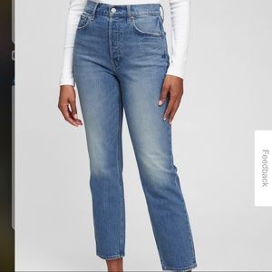 Gap High Rise “Cheeky” Ankle Jeans